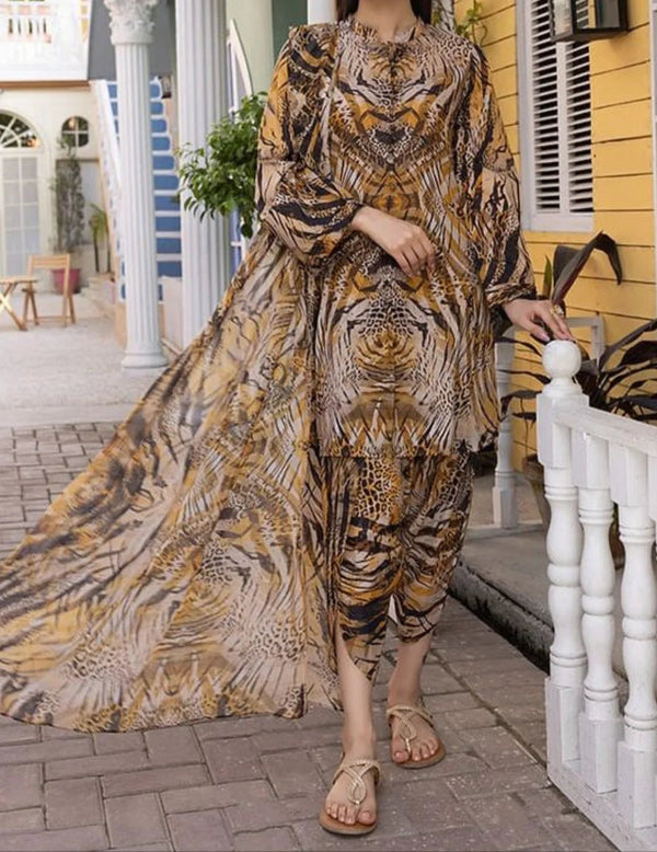 Digital Printed 3 Piece Swiss Poly Lawn With Organza Dupatta Collection 05