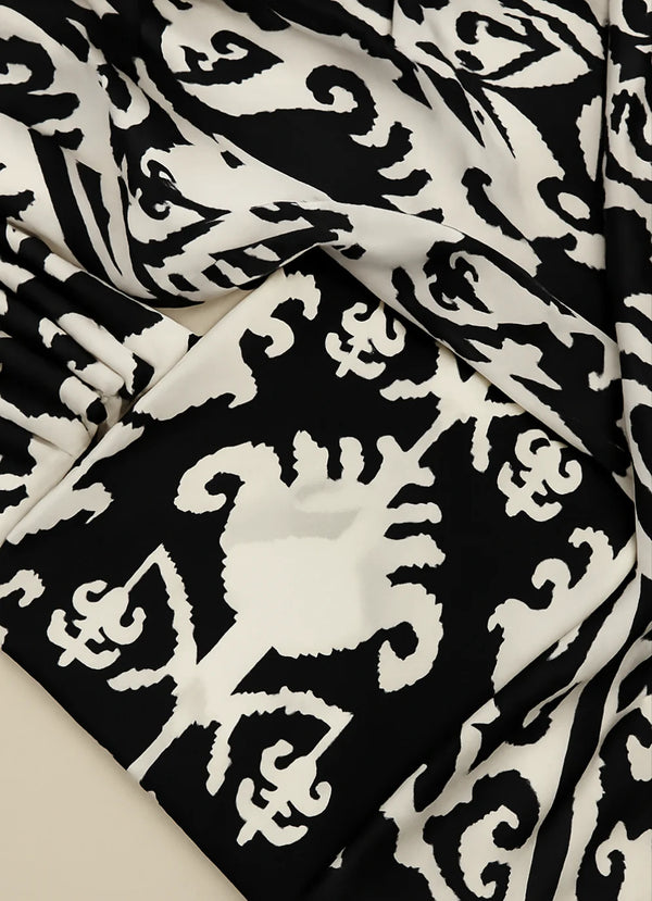 Digital Printed 3 Piece Swiss Lawn With Silk Dupatta 810